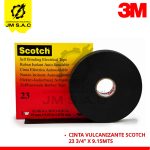 CINTA VULCANIZANTE 23 SCOTCH 3/4 X 9.15MTS