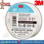 CINTA AISLANTE TEMFLEX 165 19MMX18MTS BLANCO