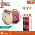 CABLE N2XOH TRIPLE 3X1X6MM2 BL/NE/RO 0.6/1KV CLASE 2