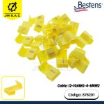 CONECTOR RÁPIDO DE CABLE 12-10AWG-4-6MM2 AMARILLO X 100PZ