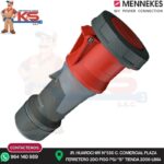 TOMA AEREO 125A 3P+T 415V ROJO 6H IP67 POWERTOP XTRA MENNEKES
