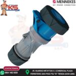 TOMA AEREO 16A 2P+T 250V AZUL 6H IP67/IP69 POWERTOP XTRA MENNEKES