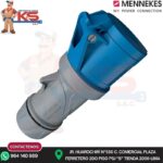 TOMA AEREO 32AMP 2P+T 250V AZUL 6H IP44 POWERTOP PLUS MENNEKES