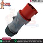 ENCHUFE 16A 2P+T 415V ROJO 9H IP54 POWERTOP XTRA MENNEKES