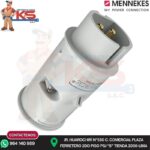 ENCHUFE AÉREO 32A 2P 40-50V 50-60 Hz 12H IP44 MENNEKES