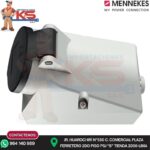 TOMA VISIBLE 16A 3P+T 500V NEGRO 7H IP44 MENNEKES