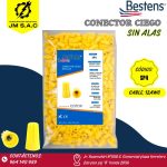 CONECTOR CIEGO DE ATORNILLAR SIN ALAS 12AWG AMARILLO X 100PZ