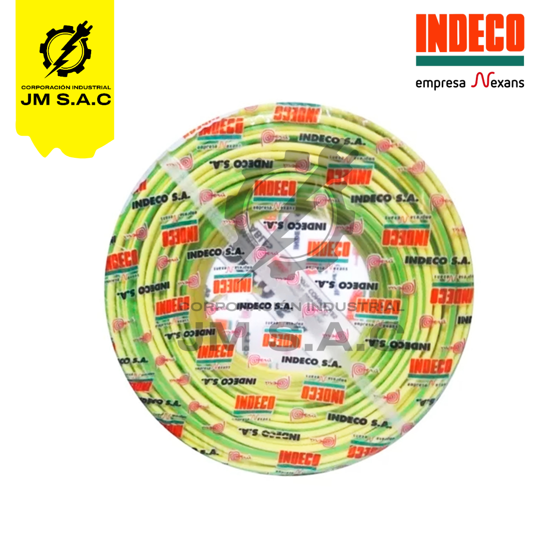 nhx90AV CABLE NHX-90° 6MM2 AMARILLO/VERDE LSOHX 450/750V 100MTS - Imagen 1