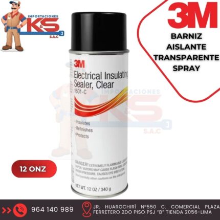 BARNIZ AISLANTE TRANSPARENTE SPRAY 12 ONZ