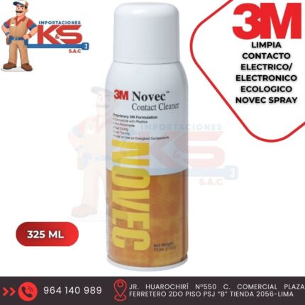 LIMPIA CONTACTO ELECTRICO/ELECTRONICO ECOLOGICO NOVEC SPRAY 325ML