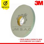 CINTA DOBLE CONTACTO 4026 SCOTCHMOUNT 3/4 X 33MTS