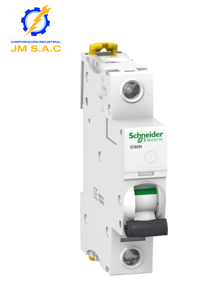 INTERRUPTOR TERMICO P/RIEL 1P 6A IC60N 10/3KA 230/415VAC