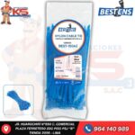 CINTILLO DE NYLON 6.6 AZUL (UL) 150X2.5MM (15CM) X 100PZ
