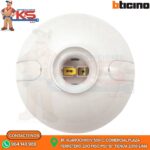 WALL SOCKET ROSCA E27 OVAL BLANCO