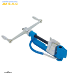 ENZUNCHADORA DE AJUSTE Y CORTE AZUL 1/4 A 3/4