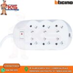 EXTENSIÓN 6 SERVICIOS UNIVERSAL L/T 10A 250V X 3TMS