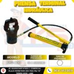 PRENSA TERMINAL HIDRÁULICA 16-500MM2 AMARILLO FUERZA PREN.15.8 TONELADAS