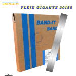 FLEJE BAND-IT GIGANTE ACERO INOX 201SS 11/4" 1.10MM X 30.5MTS