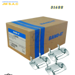 HEBILLA Ear-Lokt DE ACERO INOX 316SS 3/4" X 100UND