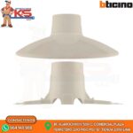 WALL SOCKET PLANO E27 PARA ADOSAR MARFIL