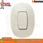 INTERRUPTOR CONMUTACIÓN 3 VÍAS 10A 250V OVAL MARFIL