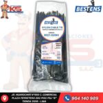 CINTILLO DE NYLON 6.6 NEGRO (UL) 200X4.8MM (20CM) X 100PZ