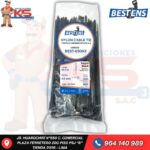 CINTILLO DE NYLON 6.6 NEGRO (UL) 650X4.8MM (65CM) X 100PZ