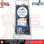 CINTILLO DE NYLON 6.6 NEGRO (UL) 700X9MM (70CM) X 100PZ
