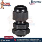 PRENSAESTOPA DE NYLON TIPO MILIMÉTRICO M12 NEGRO IP68 UL