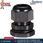PRENSAESTOPA DE NYLON TIPO MILIMÉTRICO M22 NEGRO IP68 UL