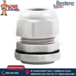PRENSAESTOPA DE NYLON TIPO PG21 BLANCO IP68 UL