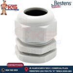 PRENSAESTOPA DE NYLON TIPO PG25 BLANCO IP68 UL