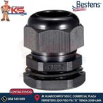 PRENSAESTOPA DE NYLON TIPO PG25 NEGRO IP68 UL