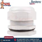 PRENSAESTOPA DE NYLON TIPO PG42 BLANCO IP68 UL