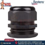 PRENSAESTOPA DE NYLON TIPO PG63 NEGRO IP68 UL