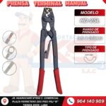 PRENSA TERMINAL MANUAL (PARA TERMINAL COBRE ESTAÑADO) 5.5-25mm2