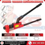 PRENSA TERMINAL MECÁNICA MANUAL (PARA TERMINAL COBRE ESTAÑADO) 10-150MM2