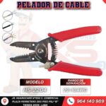 PELADOR DE CABLE MANUAL CON RESORTE 22-10AWG