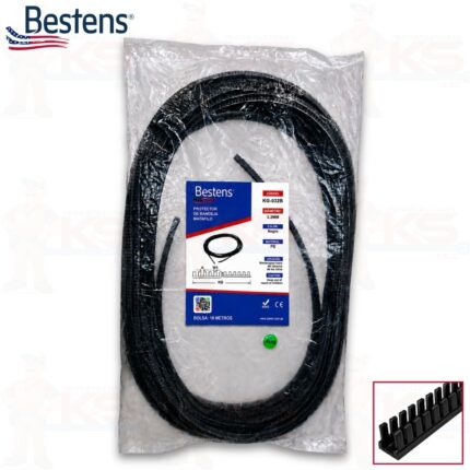 Protector de bandeja matafilo color negro 3.2mm x 10 metros KG-032B