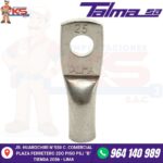 TERMINAL TALMA DE 25MM HUECO 1/4"