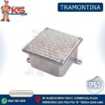 CAJA DE DERIVACIÓN DE ALUMINIO 100X100X60MM IP65 CIEGA