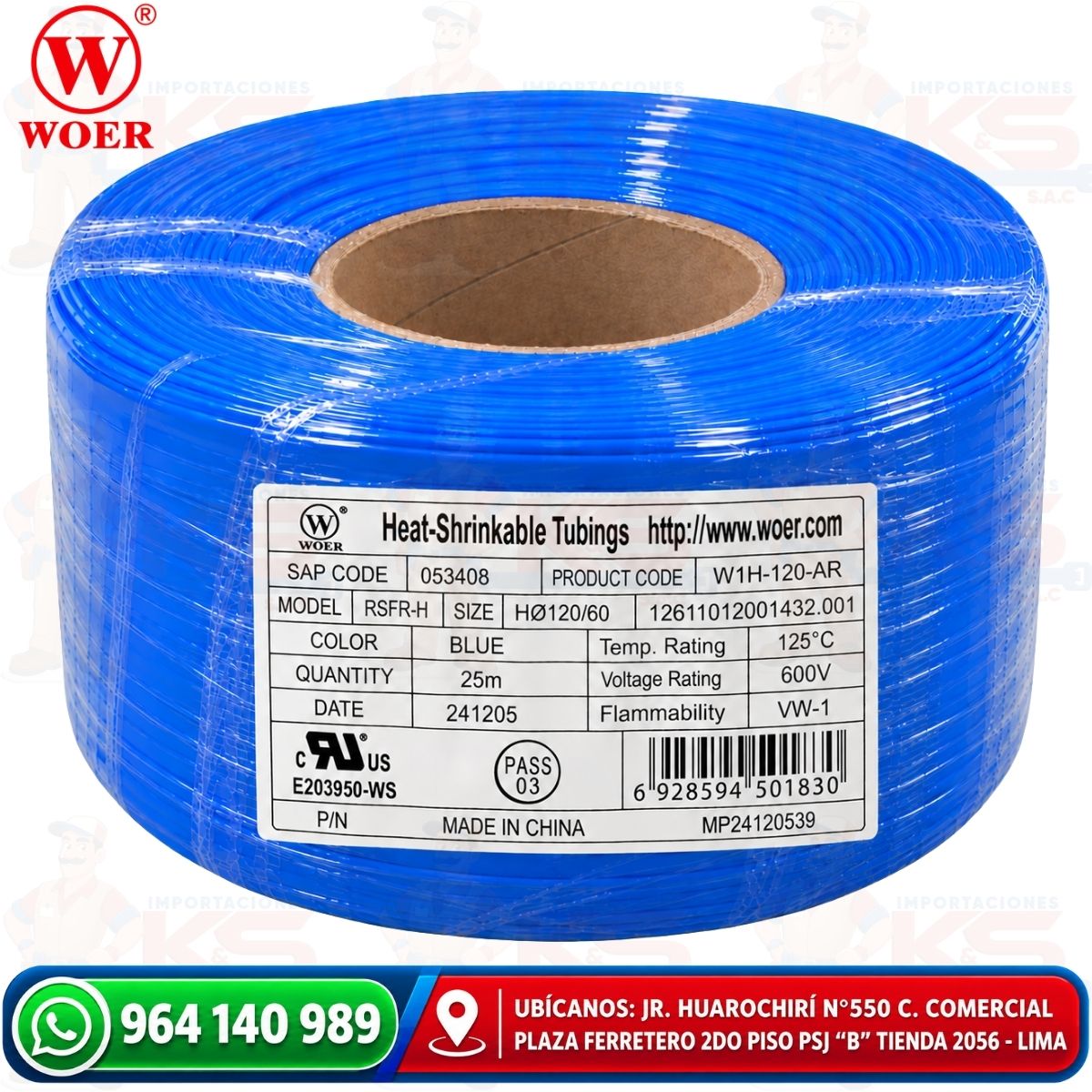 manga-termocontraible-woer-azul-f120 manga-termocontraible-woer-azul-f120