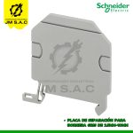 PLACA DE SEPARACIÓN PARA BORNERA GRIS DE 2.5MM-10MM