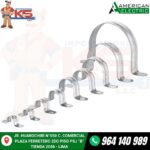 ABRAZADERA OMEGA DE 2 OREJAS-medidas