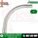 CURVA CONDUIT EMT DE 1" A PRESIÓN X 90° UL