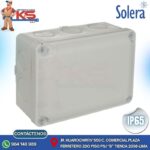 CAJA DE PASE PVC SIN CONOS 153X110X65MM GRIS LIBRE DE HALÓGENO YBOX IP65