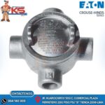 CAJA DE DERIVACION REDONDA TIPO X 1/2" CON TAPA CL1.DIV1 UL