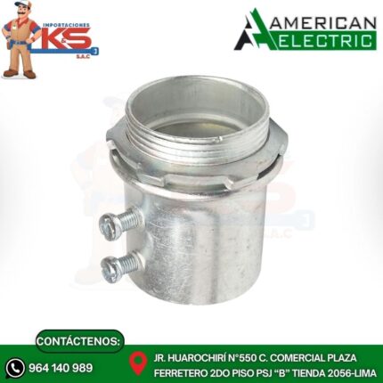 CONECTOR CONDUIT EMT 11/4" ACERO GALVANIZADO