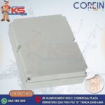 CAJA DE PASE PVC SIN CONO 460X380X130MM GRIS MODELO SOLERA IP65/IP67