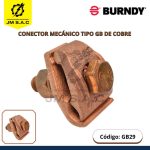 CONECTOR MECÁNICO TIPO GB DE COBRE 250 MCM 2 TAPAS 1 VÍA
